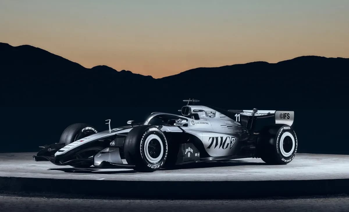 Cadillac Reveal Striking New F1 Livery