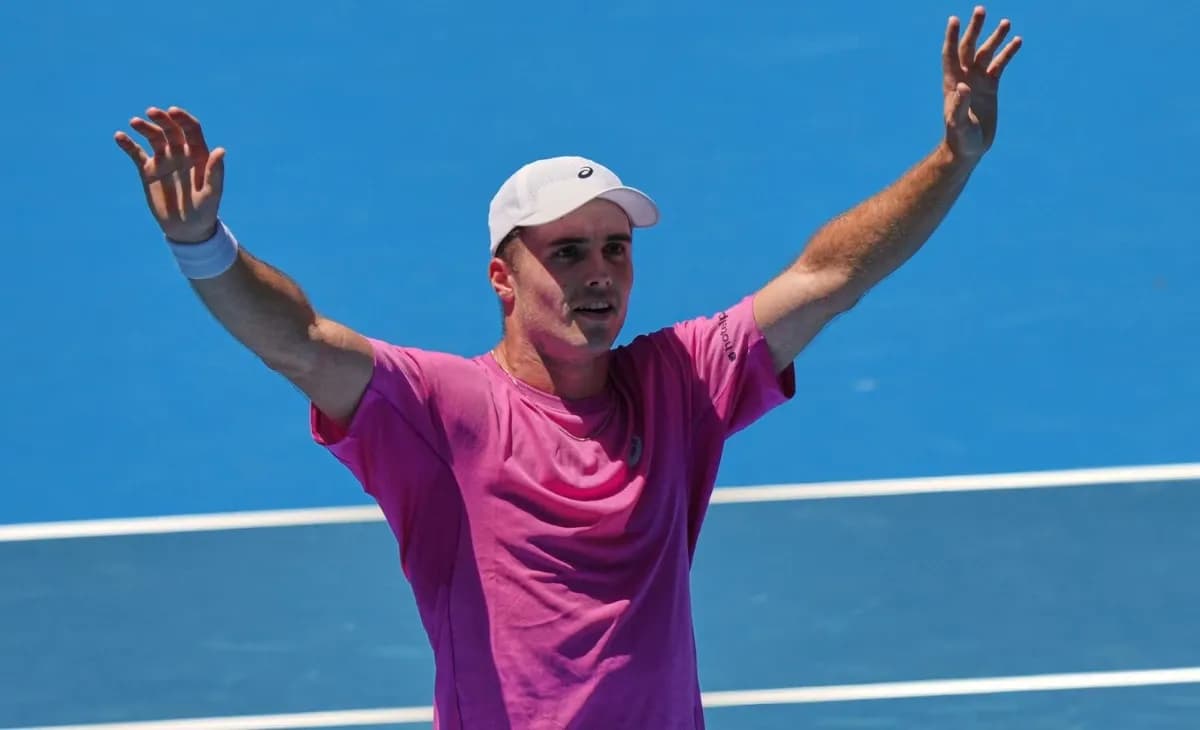 Britain’s Fery Springs Opening Shock at Australian Open