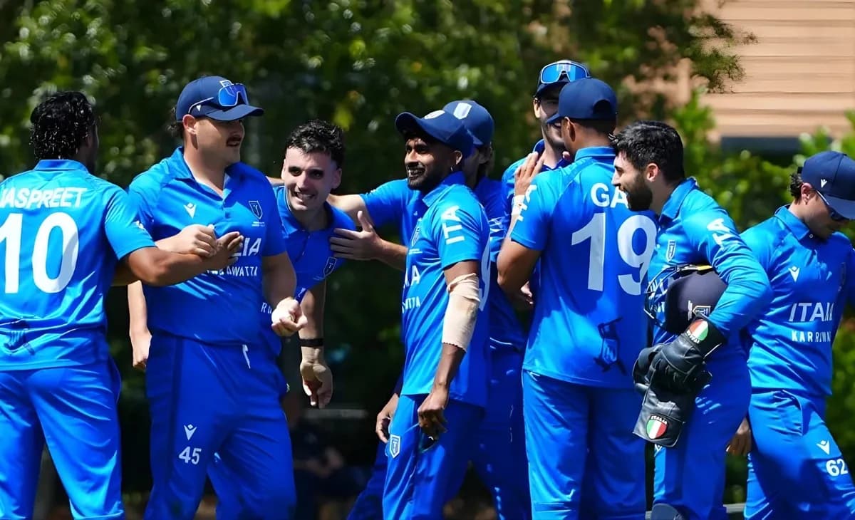Italy Make History by Securing Their First Ever ICC Match Victory