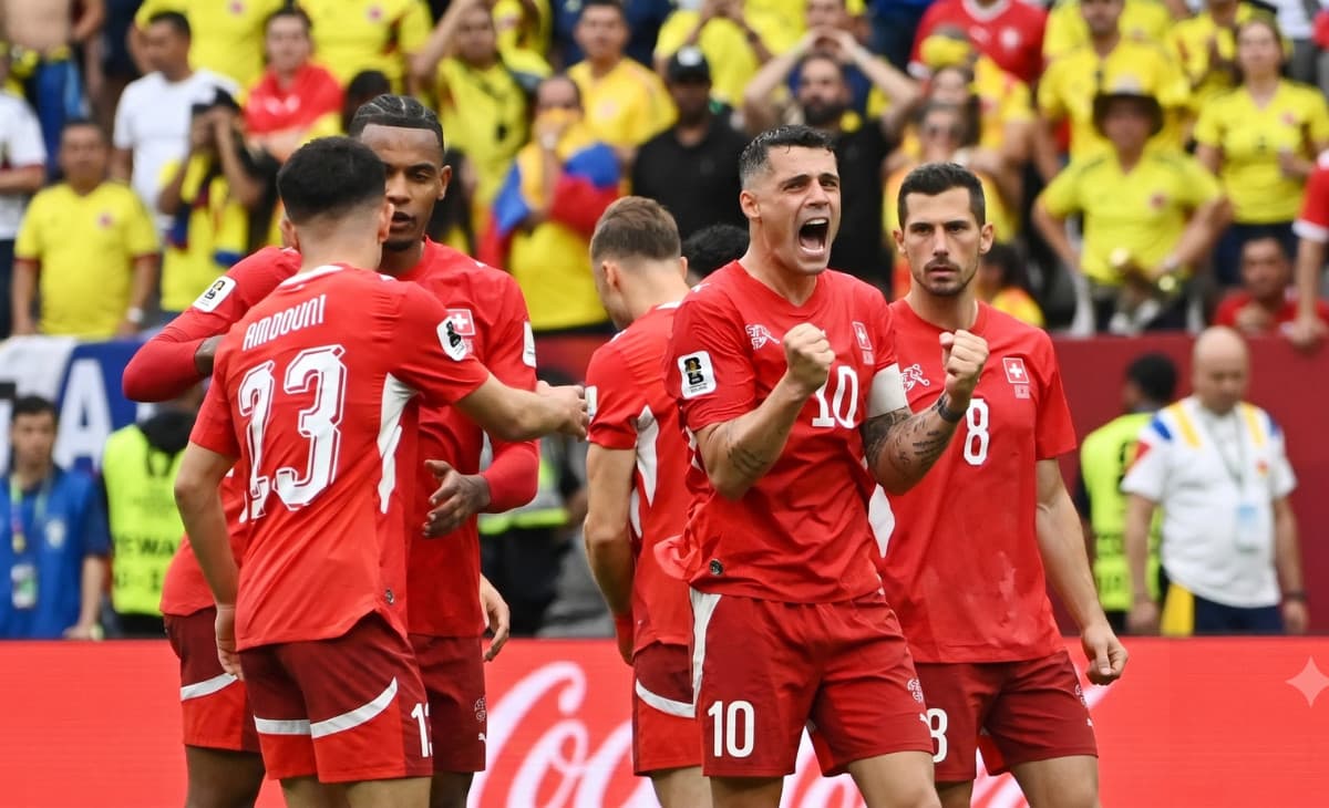 Switzerland Knock Out Colombia After Dramatic Penalty Shootout