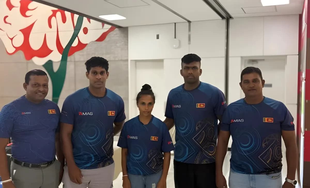 Sri Lanka’s Athletes Land in Tokyo for World Championships 2025