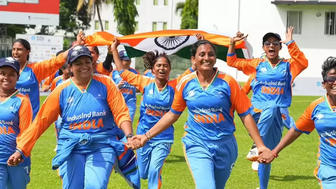 India Crowned Blind Women’s T20 World Champions