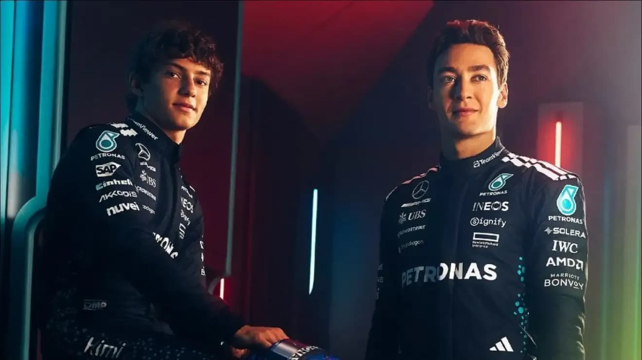 Mercedes Confirms Russell and Antonelli Line-Up for 2026 Season