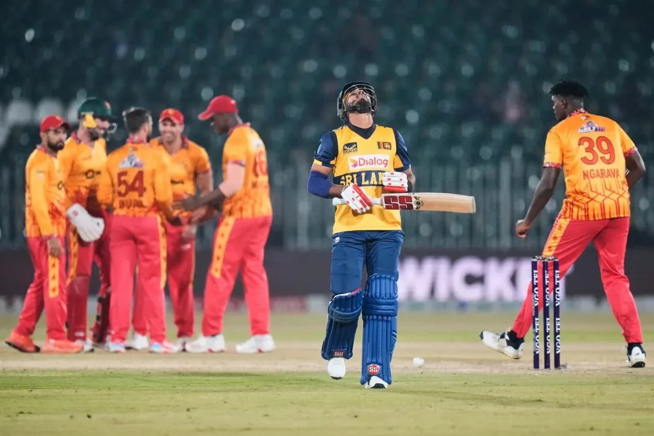 Zimbabwe Outclass Sri Lanka in One-Sided Tri-Series Opener