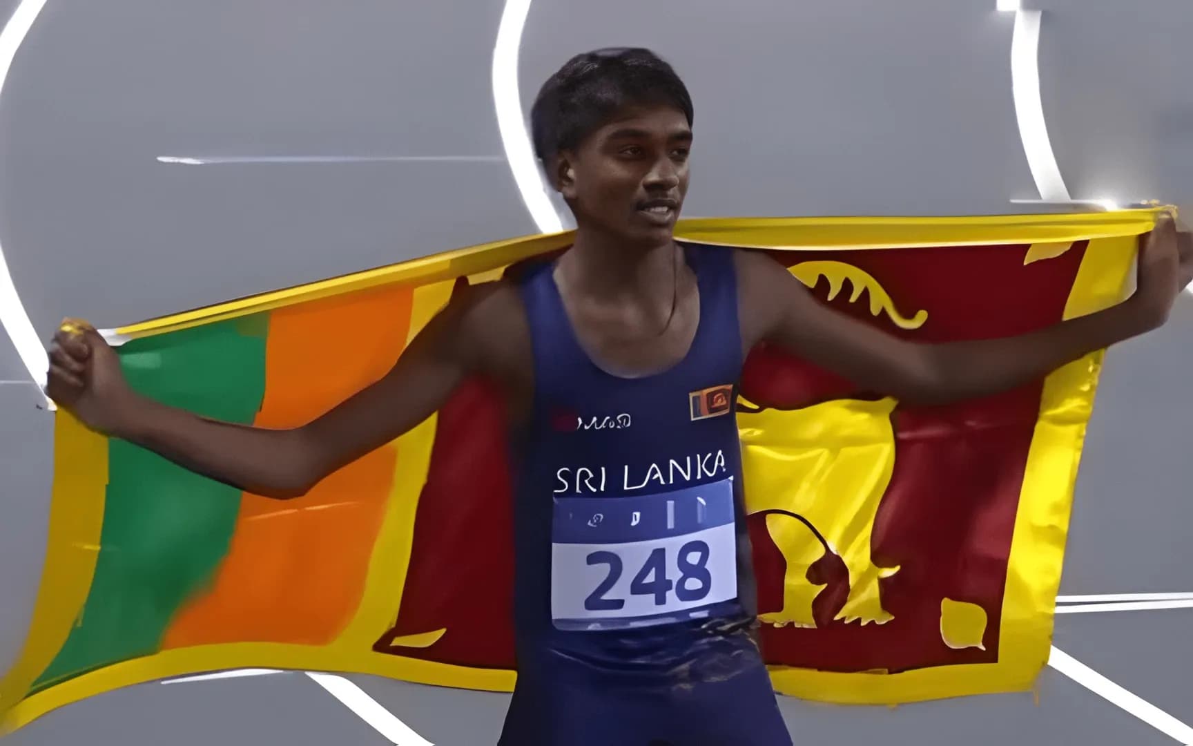 Sri Lanka’s Lahiru Achintha Makes History with First Asian Youth Games Gold