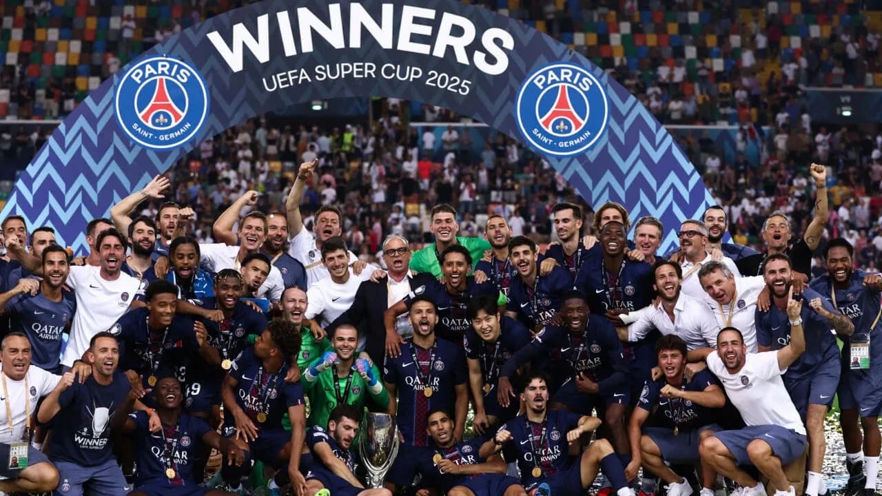 Penalty Drama Seals UEFA Super Cup Glory for PSG Over Tottenham