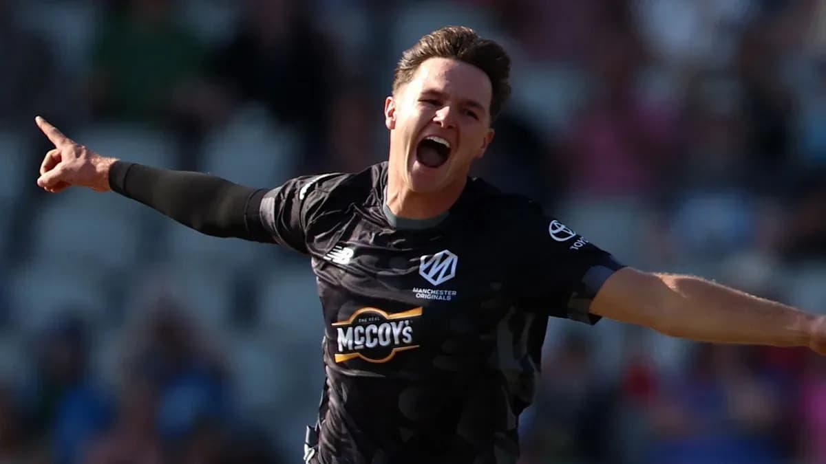 Baker celebrates England selection with hat-trick in The Hundred