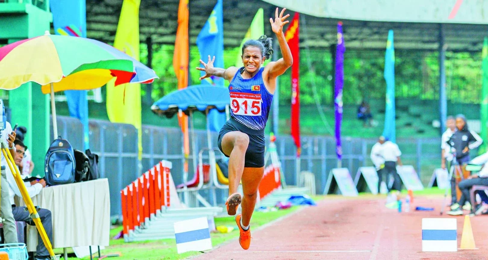 Dakshitha Breaks Record at National Sports Festival Start