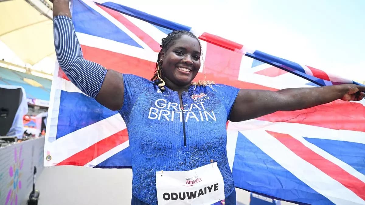 Britain’s Oduwaiye Wins Bronze at World Championships