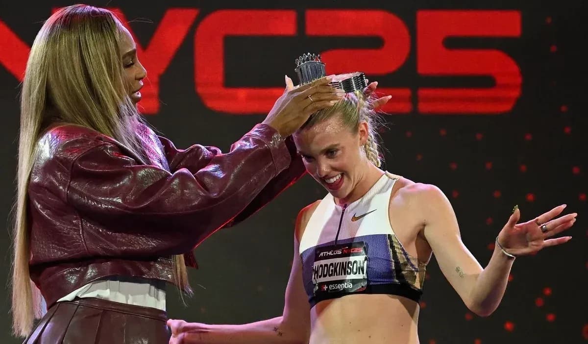 Serena Williams Honors Hodgkinson After Stunning 800m Victory