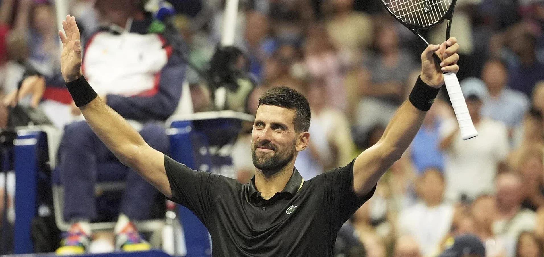 Djokovic Battles Through to Win Opening Round at US Open