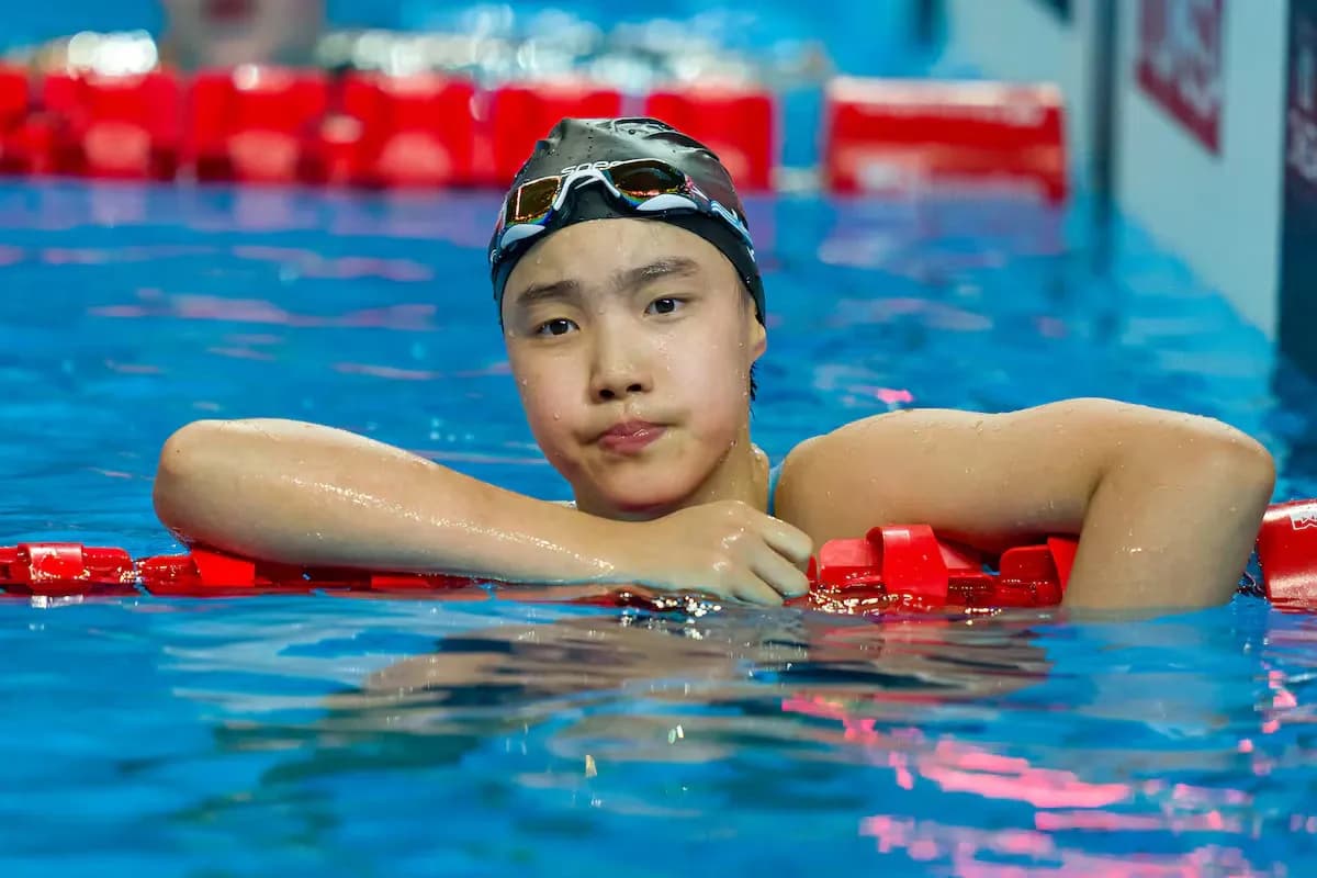 China’s 13-Year-Old Yu Breaks Asian Record at National Games