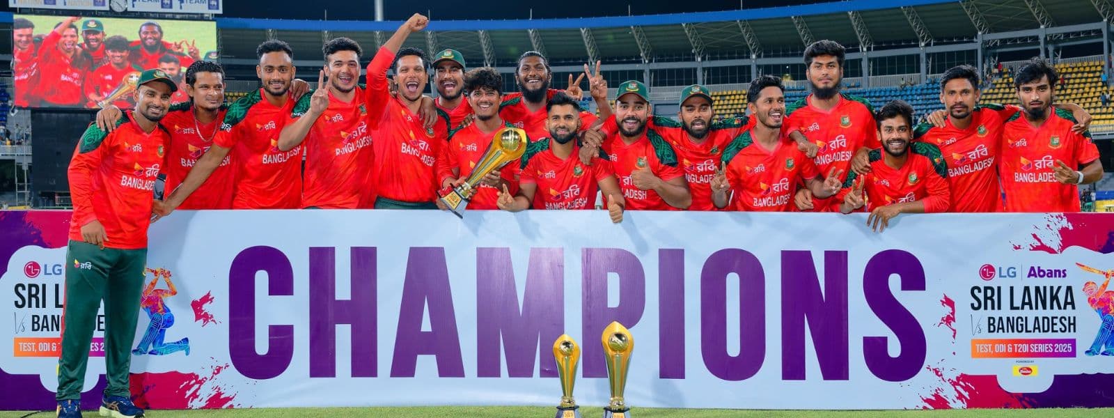 Bangladesh Clinches T20 Series After Impressive Run Chase
