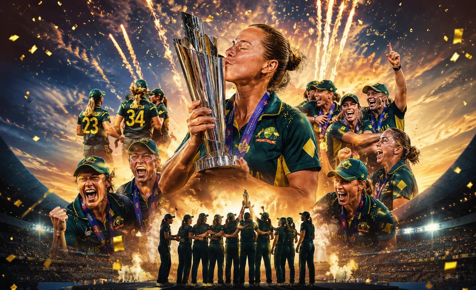 Australia Women Make History with Seventh T20 World Cup Title