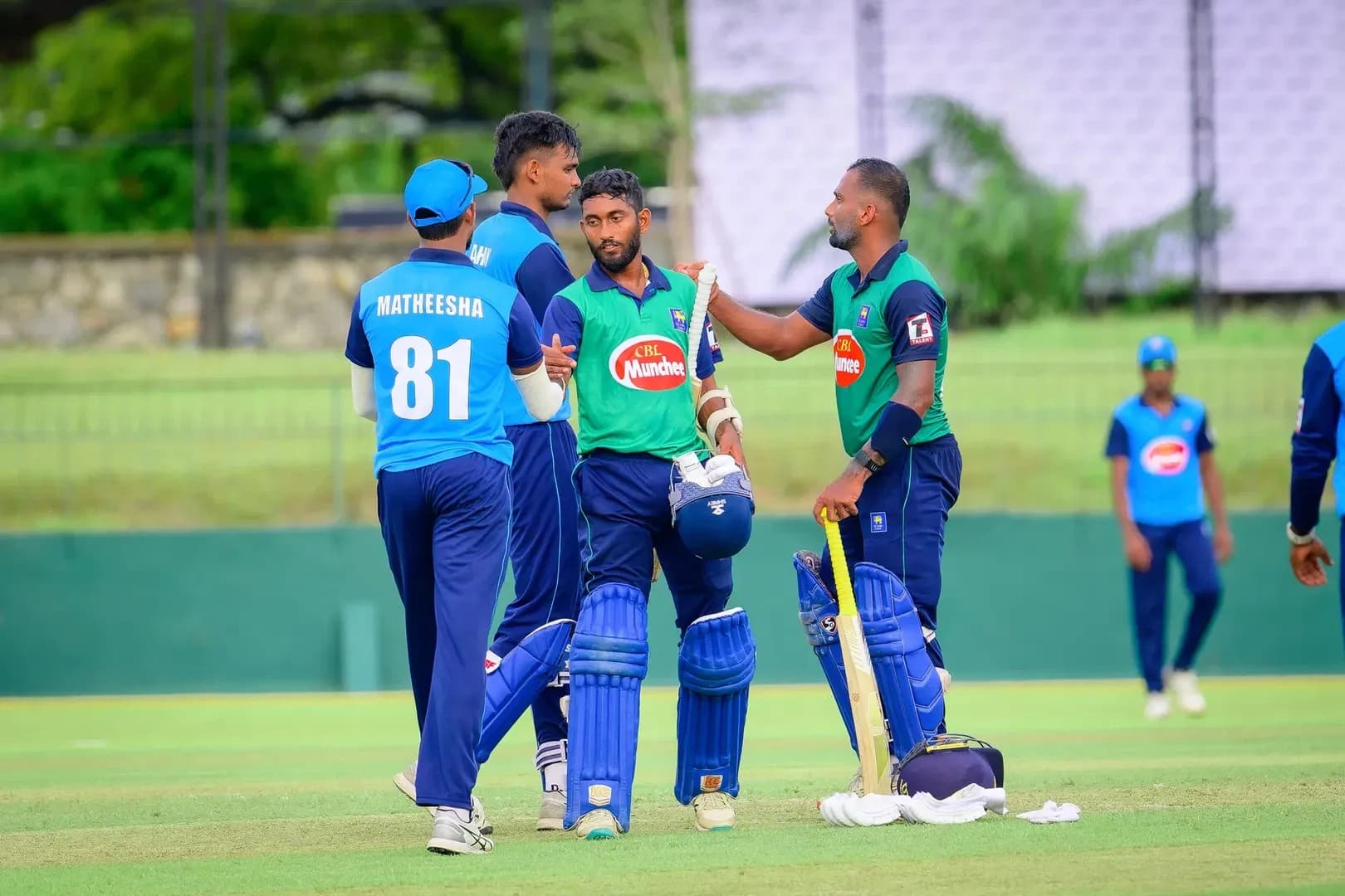Greens Dominate Blues to Seal Third Straight SLC T20 League Win