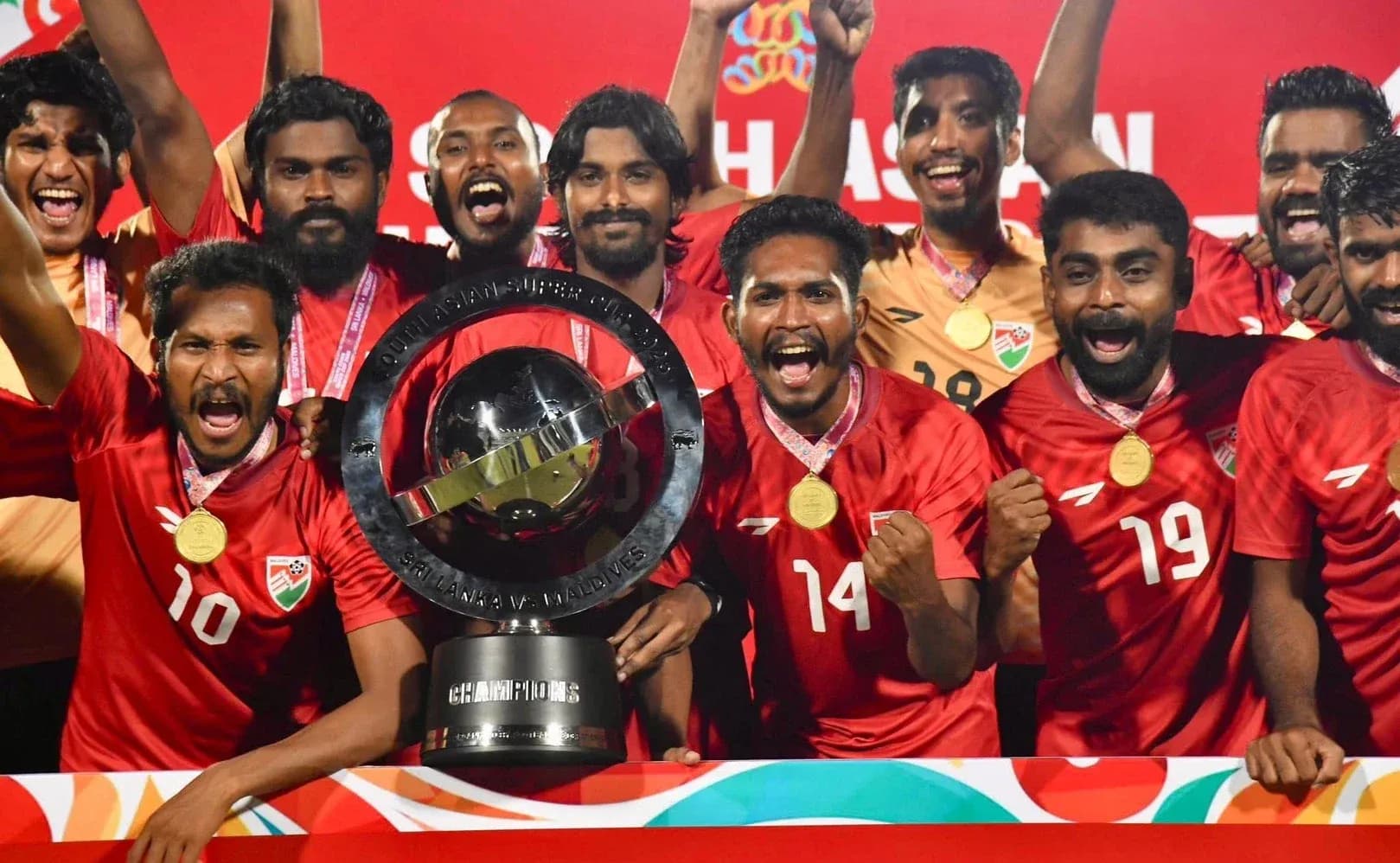 Maldives Crowned Champions of South Asian Super Cup