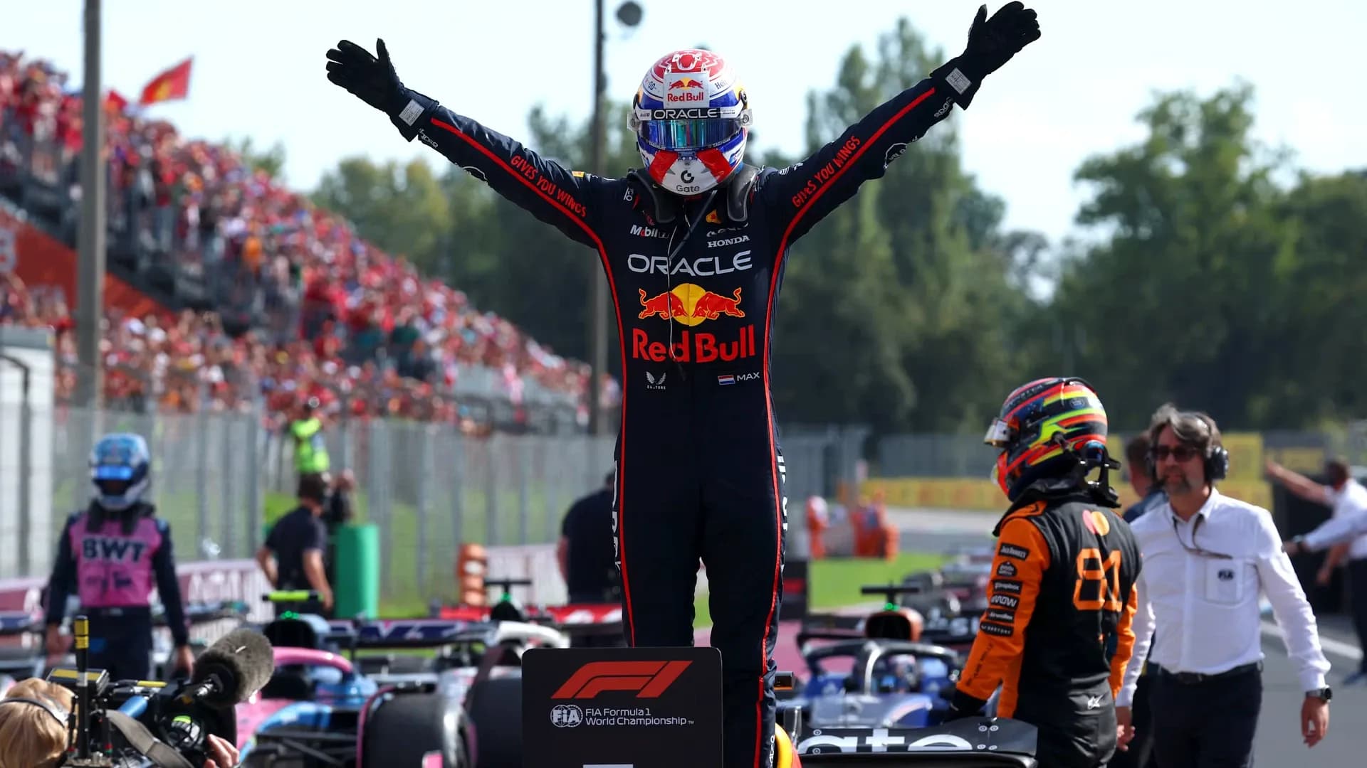 Verstappen Claims Commanding Win at Italian Grand Prix