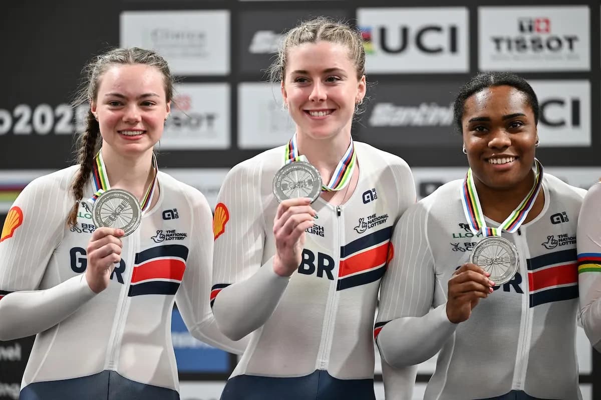 Richardson Wins Bittersweet Silver for Great Britain at Track Worlds