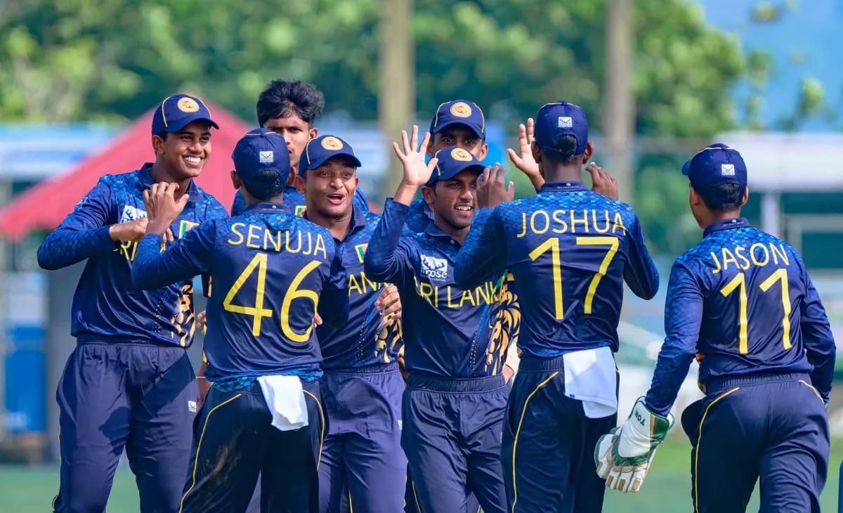Sri Lanka U17 Seal Dominant Win in Second ODI vs Bangladesh