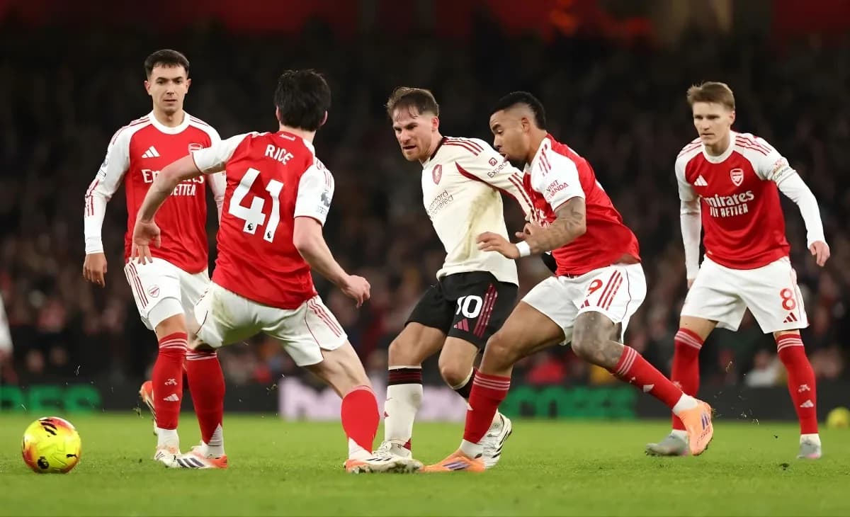 Arsenal and Liverpool play out a dull 0‑0 draw