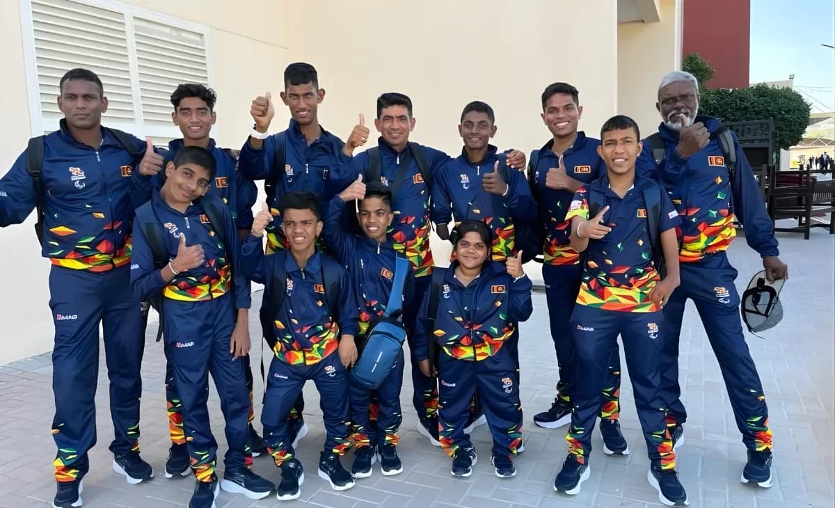 Sri Lanka Secures Five Medals at Asian Youth Para Games