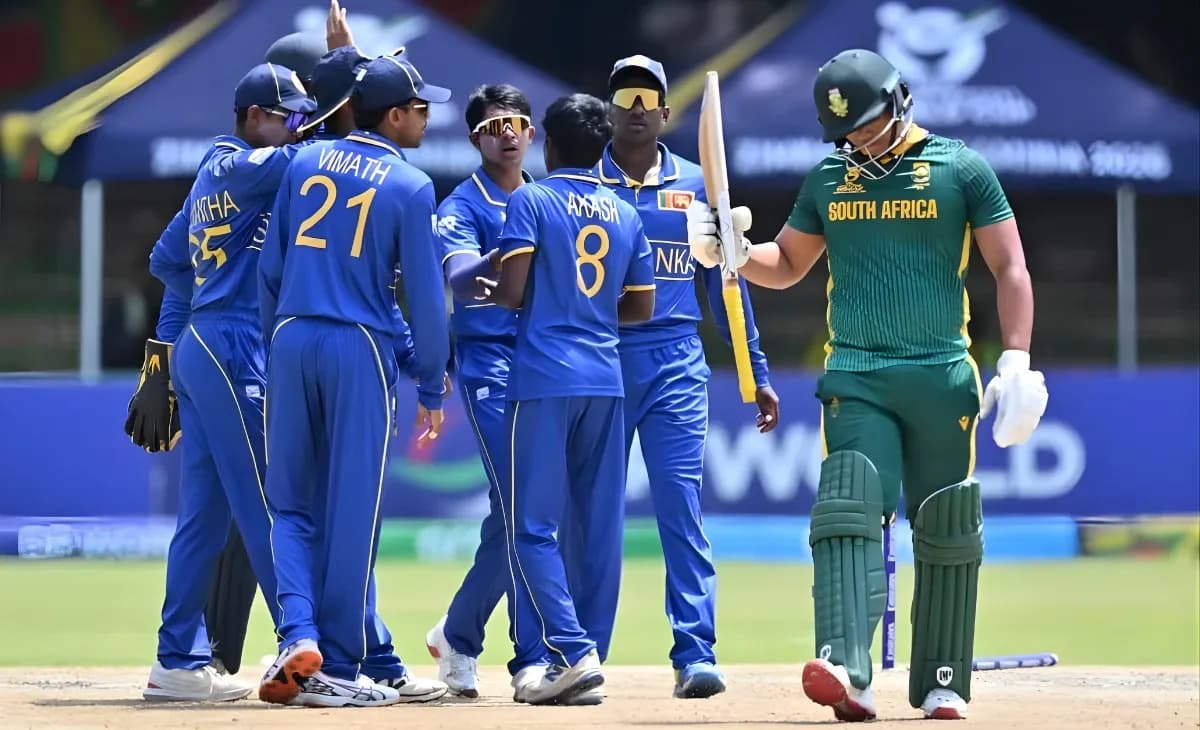 Sri Lanka U-19 Secure Dramatic Victory Against South Africa