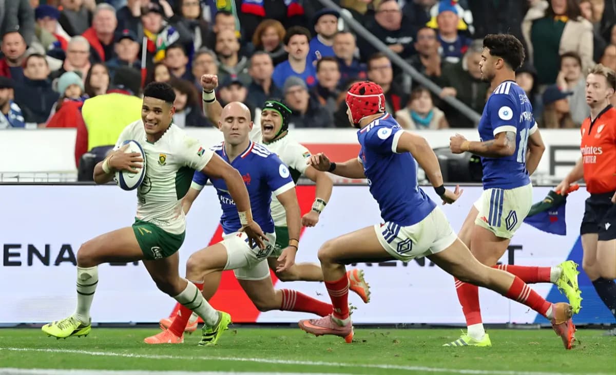 Resilient Springboks Seal Victory Despite De Jager Sending-Off