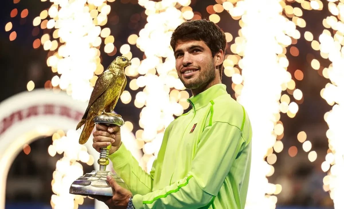 Alcaraz Clinches Qatar Open in Just 50 Minutes