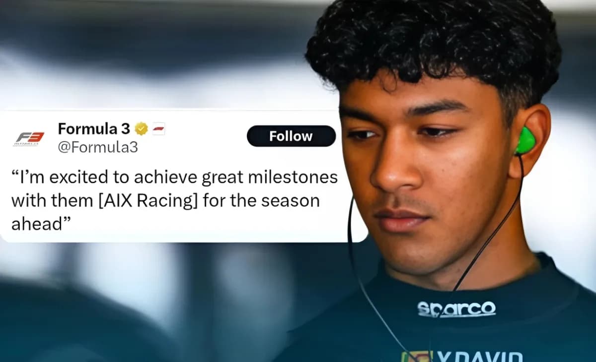 Yevan David to Drive for AIX Racing in 2026 Formula 3