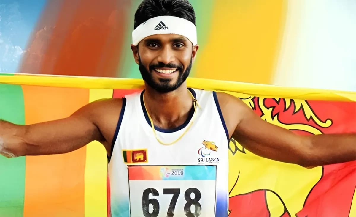 Gamage Triumphs with Bronze at World Para Athletics Championship