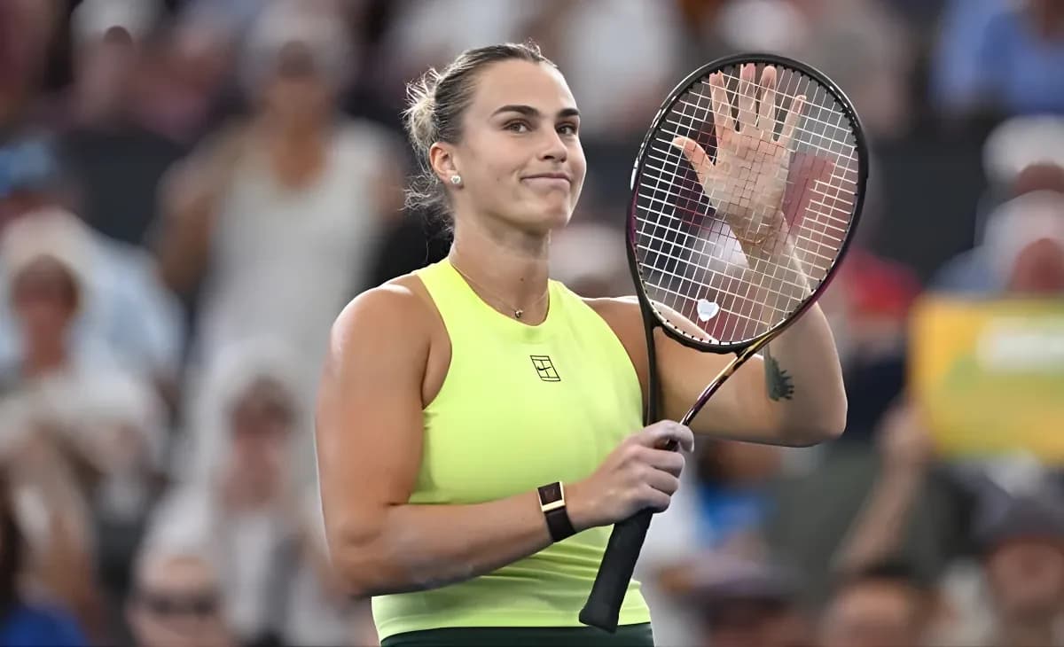 Sabalenka powers her way to Brisbane final