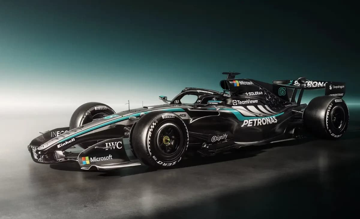 Mercedes Unveil 2026 F1 Car Under New Rules