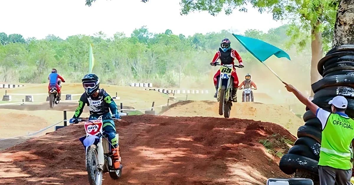 Army Wins Big in Defence Services Motocross Event