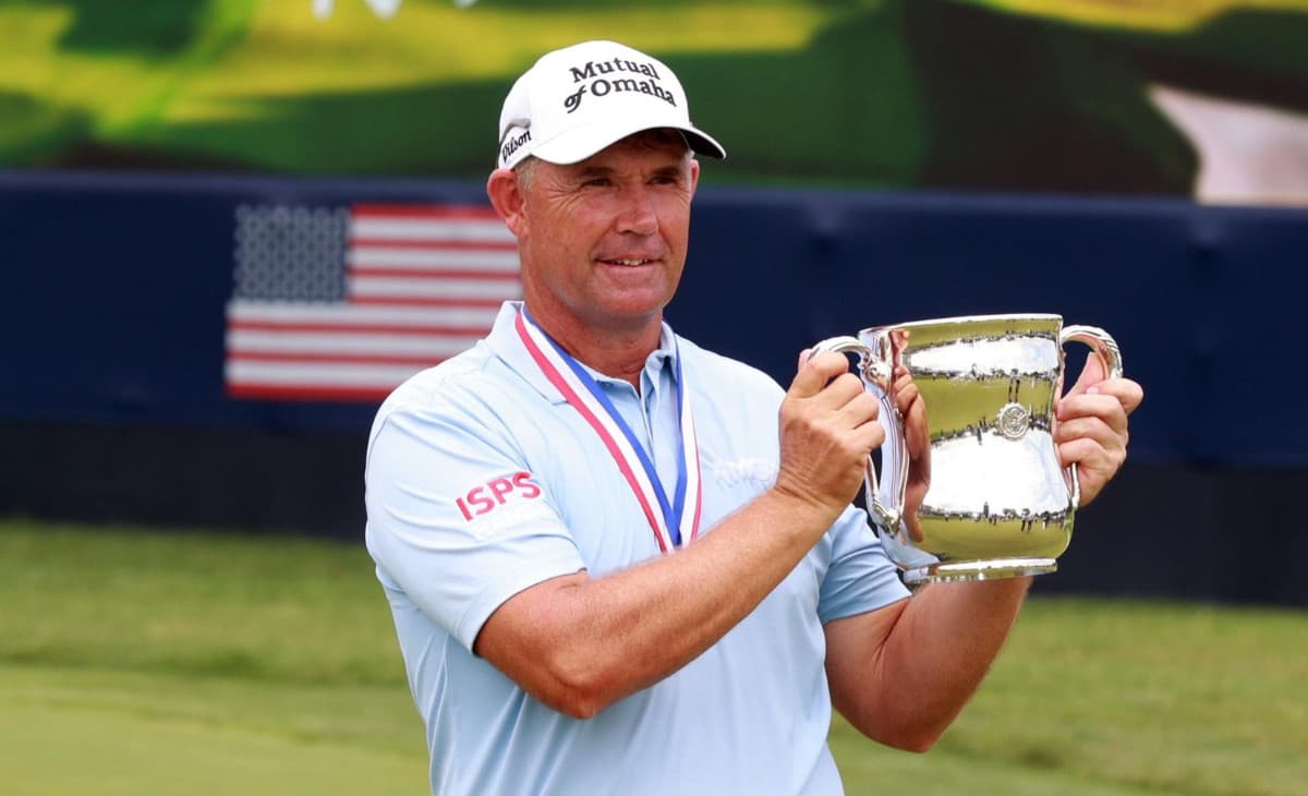 Padraig Harrington Claims Third U.S. Senior Open Crown