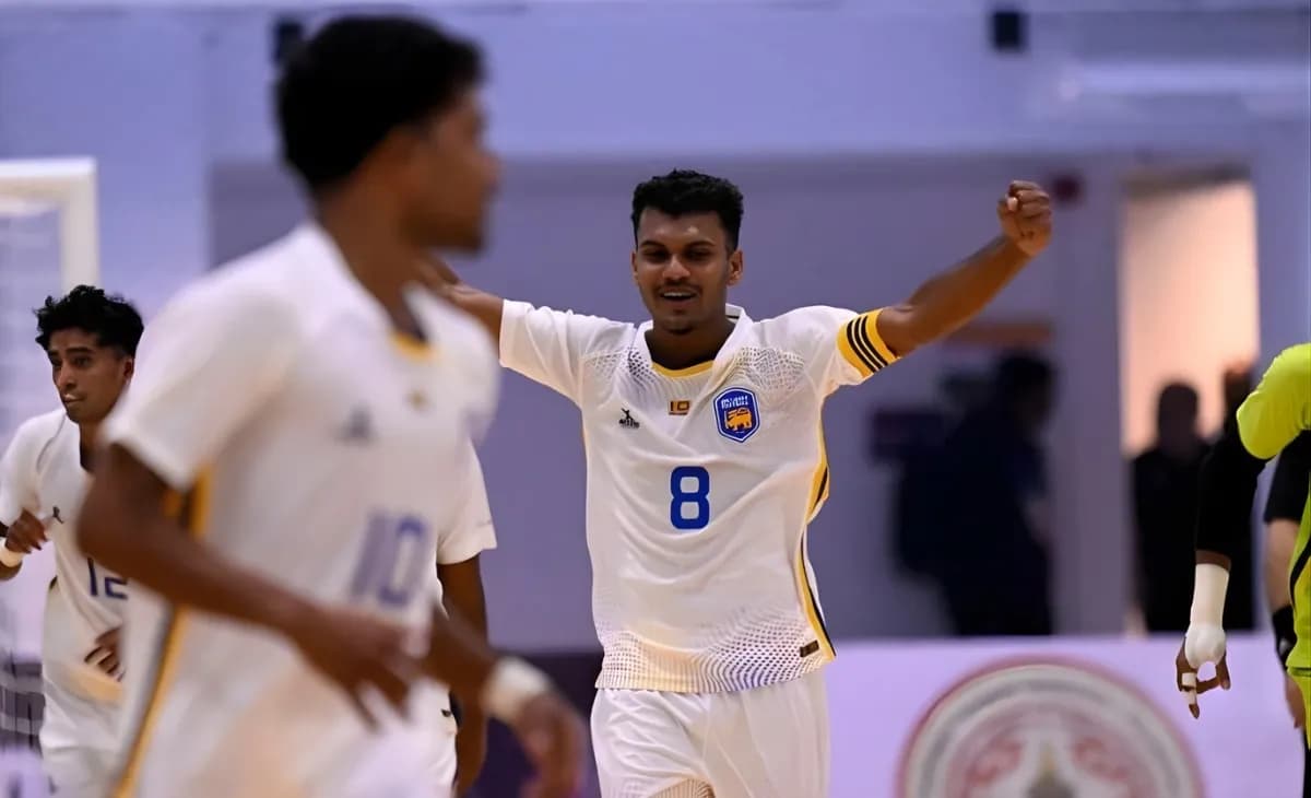 Sri Lanka and Bhutan Play Out Exciting 3–3 Draw in Men’s Futsal Opener