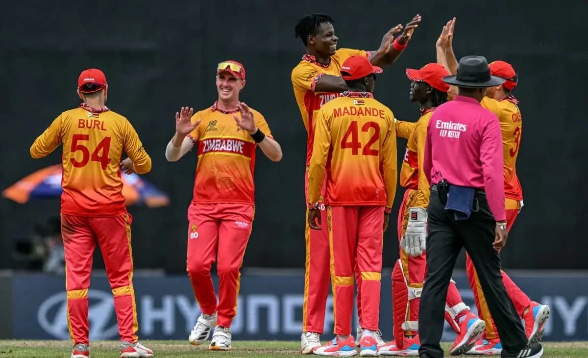 Zimbabwe Advance to Super 8 as Match Ends Without Result