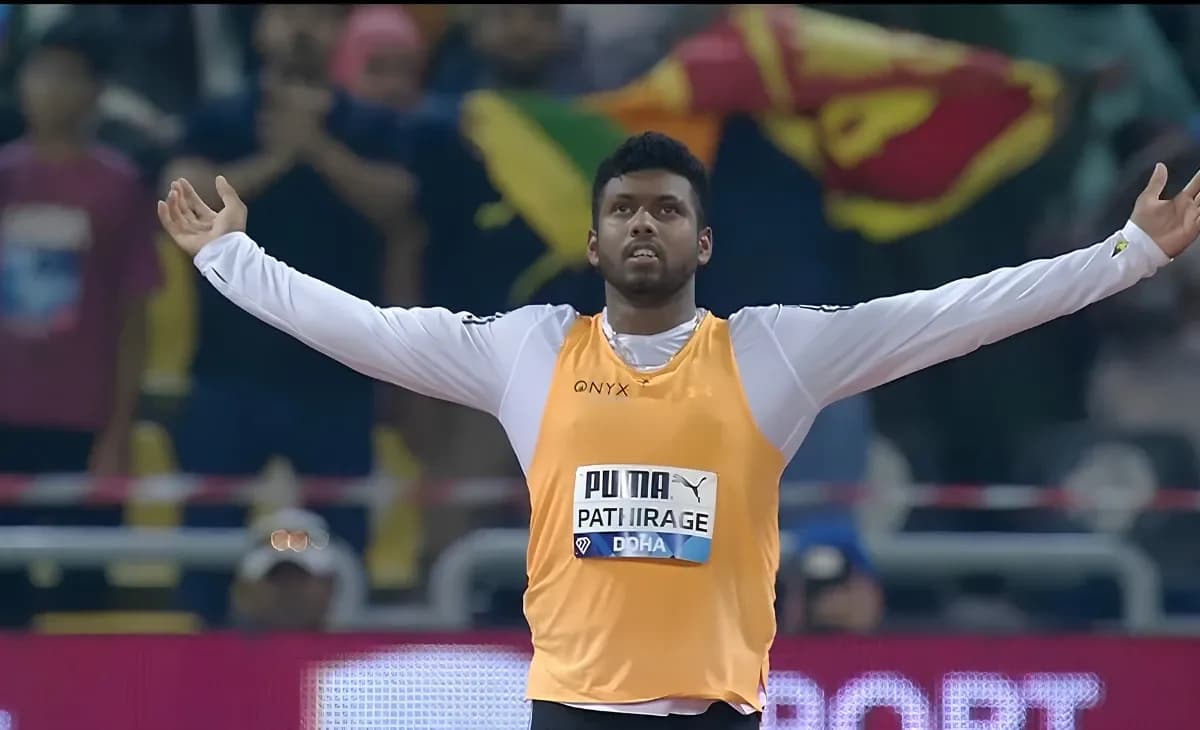 Rumesh Tharanga Wins Gold at Doha Diamond League