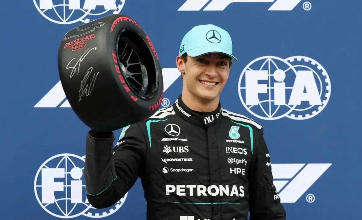 George Russell Clinches Pole Position in Melbourne