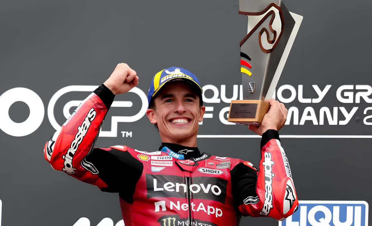 Marc Márquez Cruises to Dominant German MotoGP Victory