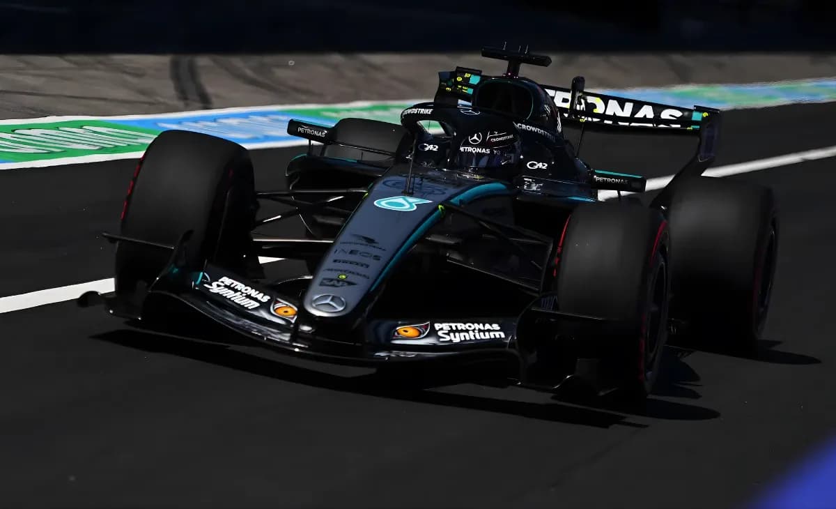 Russell leads Mercedes 1-2 in Suzuka practice session