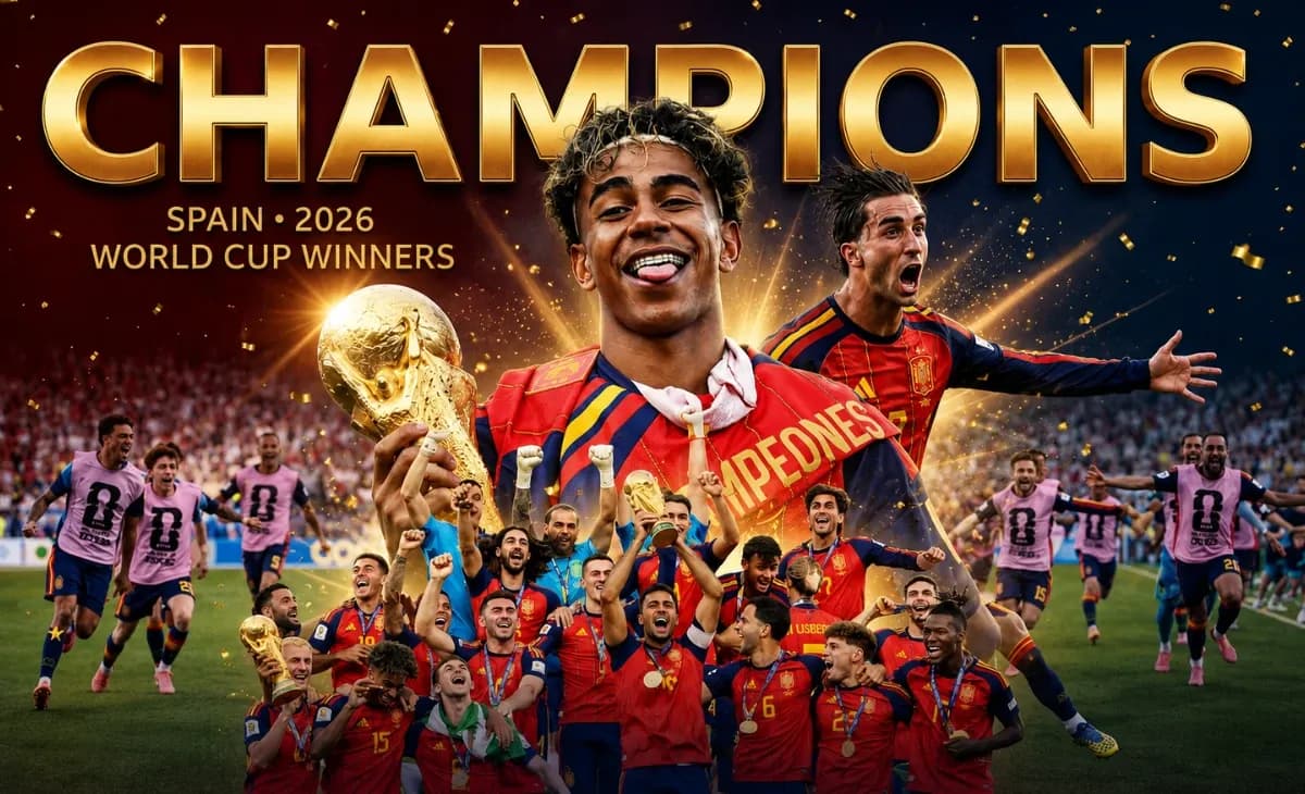 Spain Defeat Argentina After Extra Time to Become World Champions