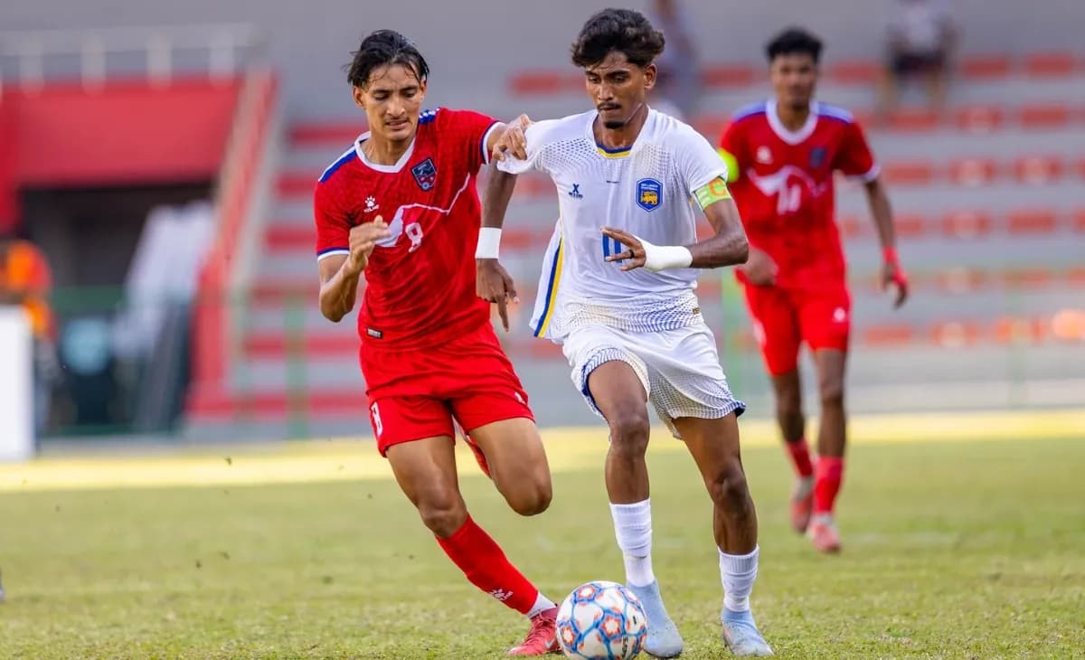 Nepal Secures Victory Against Sri Lanka in Youth Football Tournament