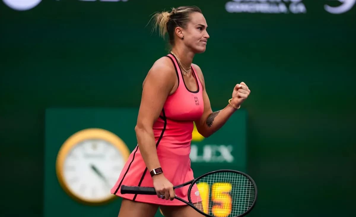 Sabalenka Dominates Noskova to Advance to Indian Wells Final