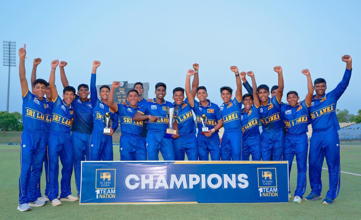 Sri Lanka U19 Clinch Series 2-1 with Victory Over India