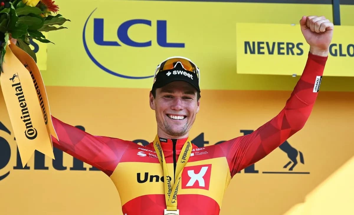 Waerenskjold Claims First Tour de France Stage Victory in Record Pace