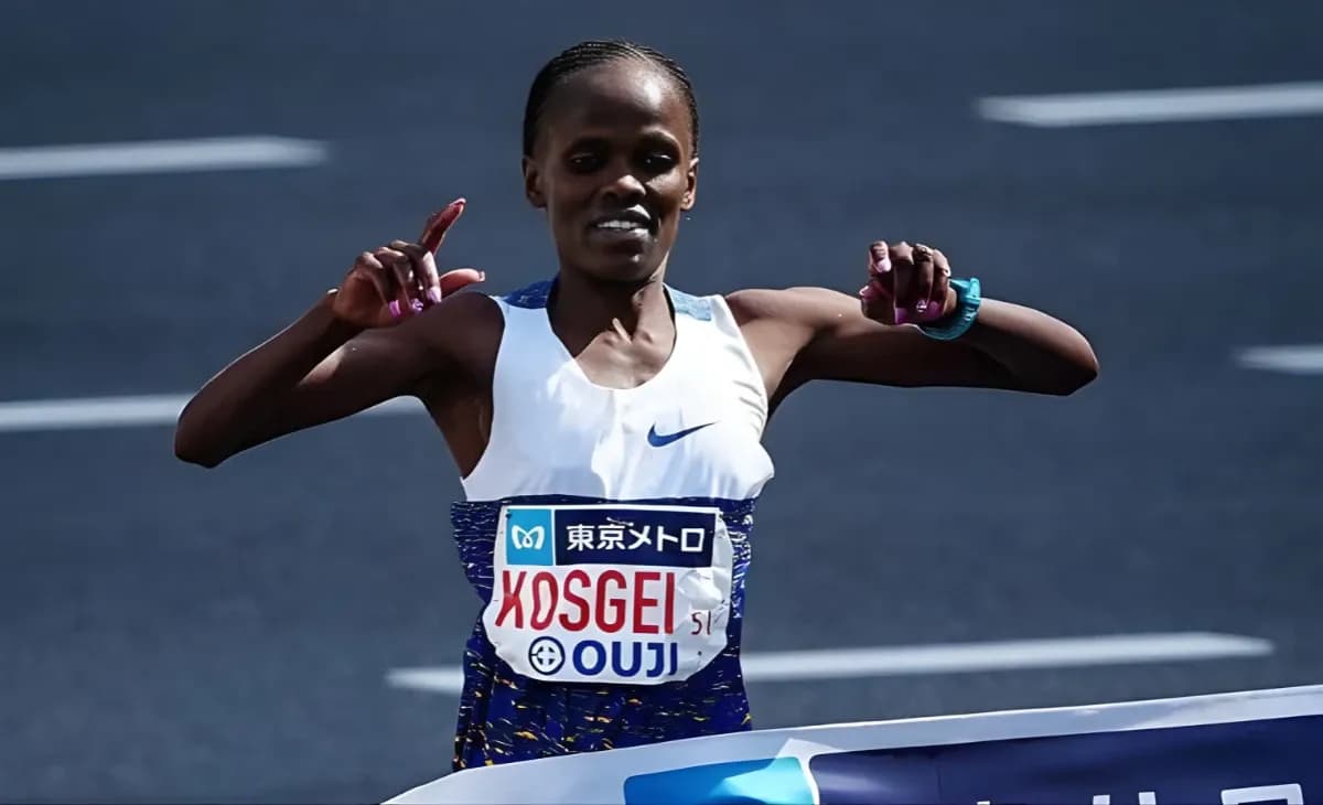 Kosgei Breaks Record to Win Tokyo Marathon