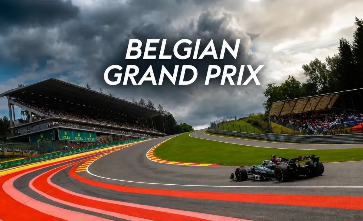 F1 Belgian Grand Prix Weekend Begins With Title Race Intensifying