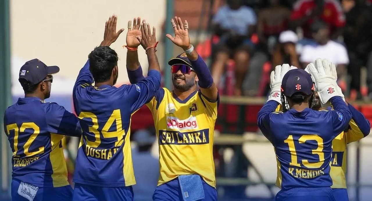 Sri Lanka Chase 192 to Seal T20 Series Win Against Zimbabwe