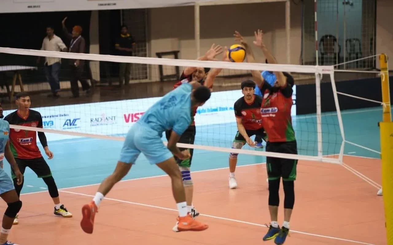 Sri Lanka Clinches Five-Set Victory Against Afghanistan in Volleyball Thriller