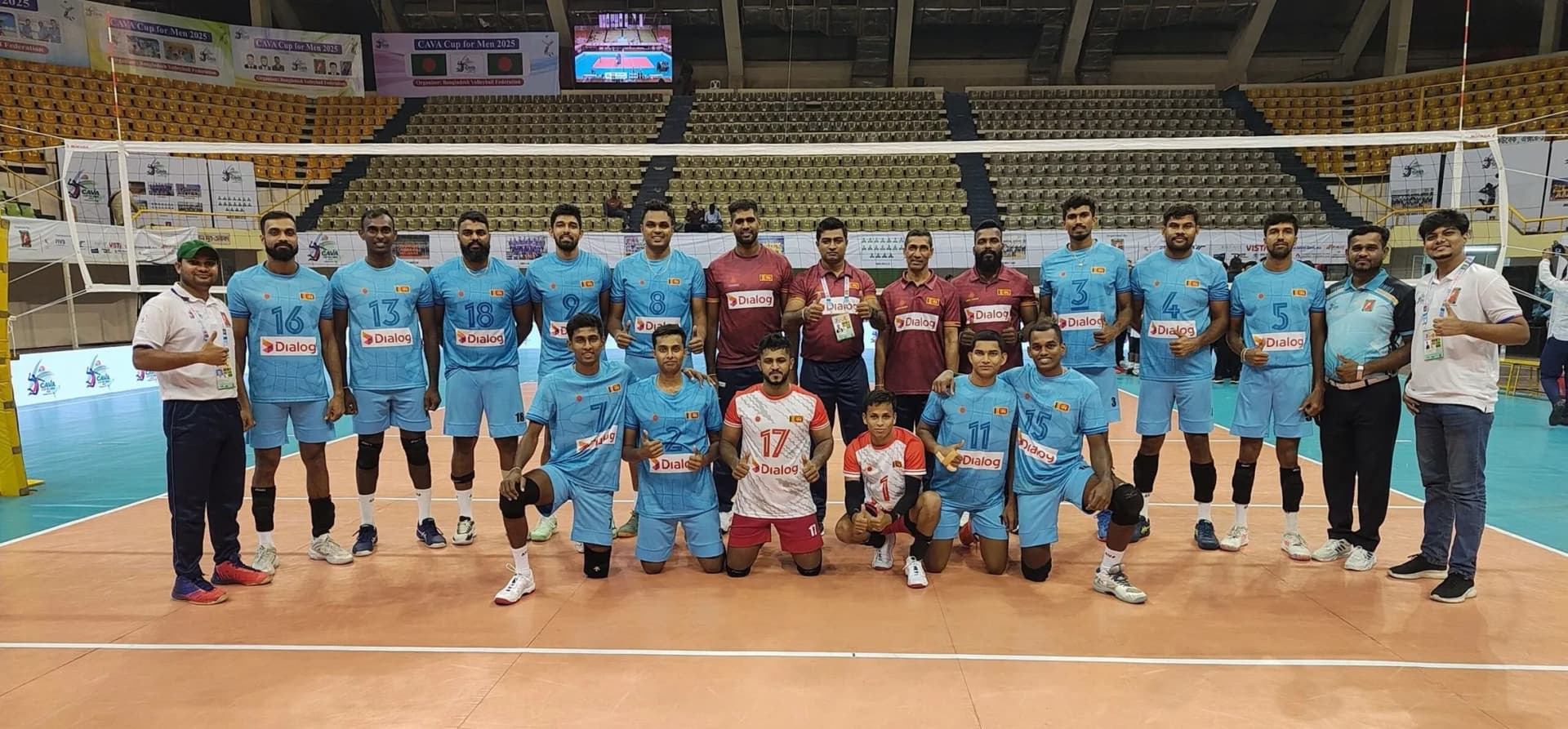 Sri Lanka Secures Third Place at CAVA Cup with Convincing Victory Over Bangladesh